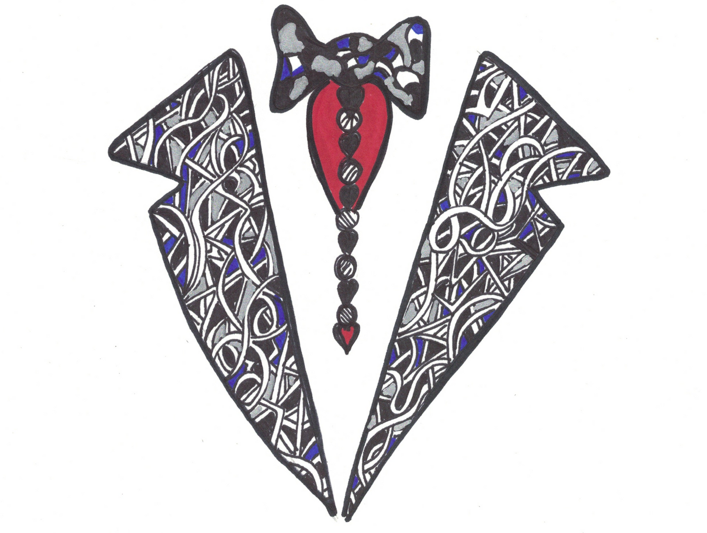 Tuxedo Bowtie (An Invisible Event)